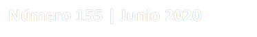 Número 155 | Junio 2020