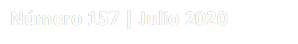 Nmero 157 | Julio 2020
