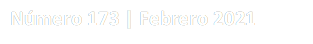 Nmero 173 | Febrero 2021